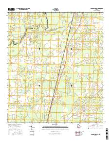 Baconton South 2017 topographic map thumbnail