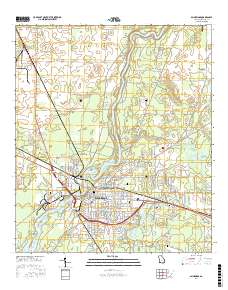 Bainbridge 2017 topographic map thumbnail