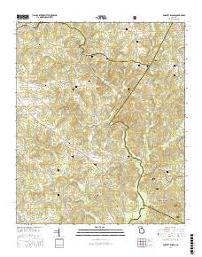 Barnett Shoals 2017 topographic map thumbnail