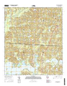Beachton 2017 topographic map thumbnail