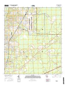 Bemiss 2017 topographic map thumbnail