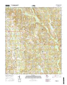 Between 2017 topographic map thumbnail