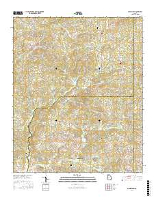 Birmingham 2017 topographic map thumbnail