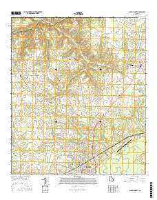 Blakely North 2017 topographic map thumbnail