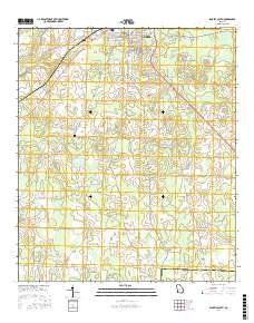 Blakely South 2017 topographic map thumbnail
