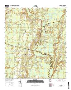 Boons Lake 2017 topographic map thumbnail
