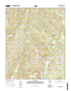 Bowdon East 2017 topographic map thumbnail