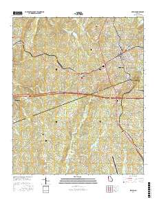 Bremen 2017 topographic map thumbnail