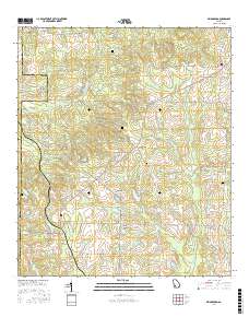 Bridgeboro 2017 topographic map thumbnail