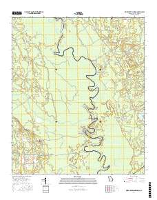 Brier Creek Landing 2017 topographic map thumbnail