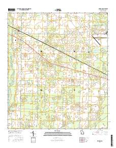 Brinson 2017 topographic map thumbnail