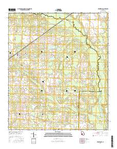 Bronwood 2017 topographic map thumbnail