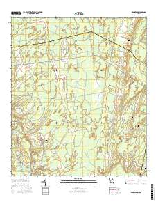 Browntown 2017 topographic map thumbnail