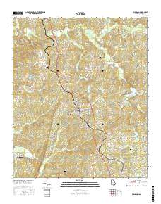 Buchanan 2017 topographic map thumbnail