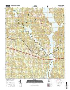 Buckhead 2017 topographic map preview