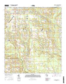 Douglas South 2017 topographic map thumbnail