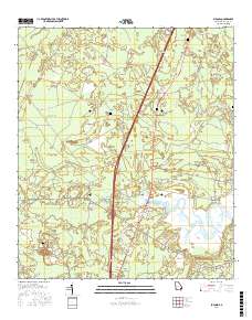 Eulonia 2017 topographic map thumbnail