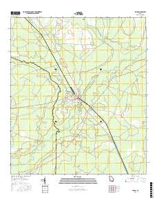 Fargo 2017 topographic map thumbnail