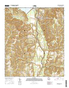 Fort Gaines 2017 topographic map thumbnail