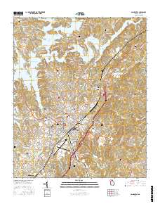Gainesville 2017 topographic map thumbnail