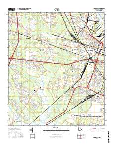 Garden City 2017 topographic map thumbnail