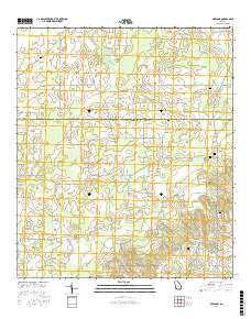 Gee Pond 2017 topographic map thumbnail