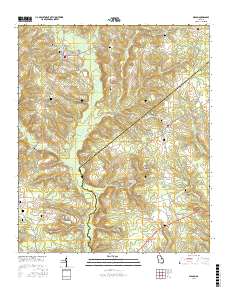 Gibson 2017 topographic map thumbnail