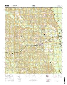Glenwood 2017 topographic map thumbnail