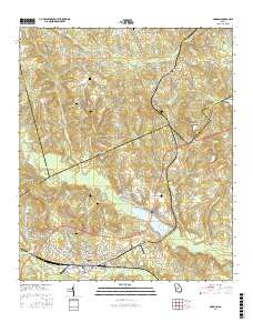Gordon 2017 topographic map thumbnail