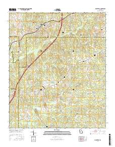 Grantville 2017 topographic map thumbnail
