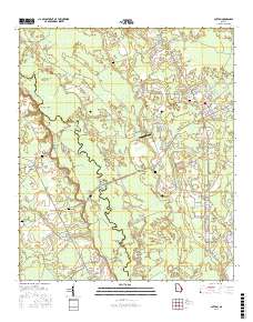 Guyton 2017 topographic map thumbnail