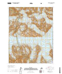 Skagway A-2 SW 2017 topographic map thumbnail