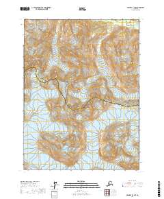 Skagway A-3 NW topographic map thumbnail