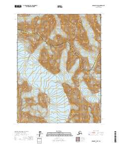 Skagway A-4 NE topographic map thumbnail