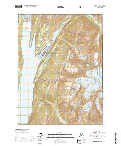 Skagway B-1 NW 2017 topographic map thumbnail