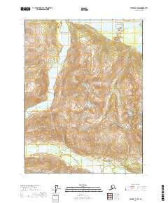 Skagway B-3 SW topographic map thumbnail