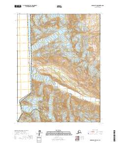 Skagway B-4 SW topographic map thumbnail