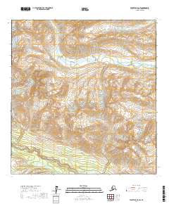Talkeetna A-5 SW 2017 topographic map thumbnail
