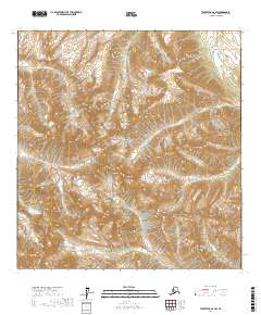 Talkeetna A-6 SW 2017 topographic map thumbnail