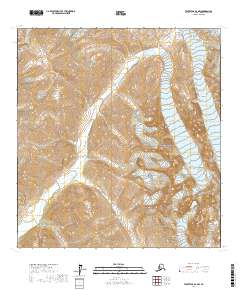 Talkeetna B-6 NW 2017 topographic map thumbnail