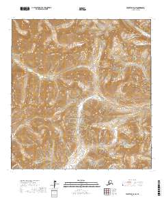 Talkeetna B-6 SW 2017 topographic map thumbnail