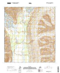 Talkeetna C-4 SW 2017 topographic map preview