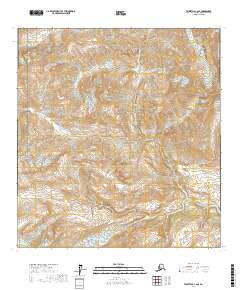 Talkeetna C-6 SE 2017 topographic map thumbnail