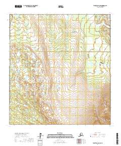 Talkeetna D-5 NW 2017 topographic map thumbnail