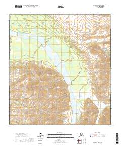 Talkeetna D-5 SW 2017 topographic map thumbnail