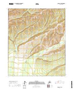 Tanana A-1 NE topographic map thumbnail