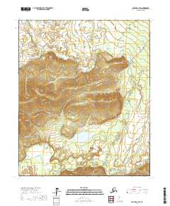 Tanana A-1 SW topographic map thumbnail
