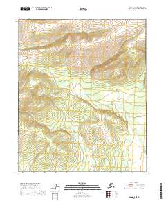 Tanana A-2 NE topographic map thumbnail