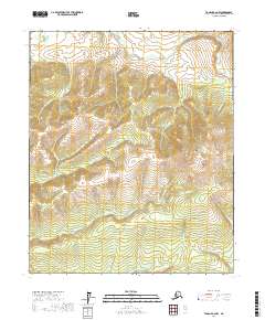 Tanana A-2 NW topographic map thumbnail
