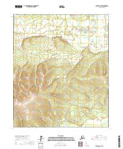 Tanana A-2 SE 2017 topographic map thumbnail